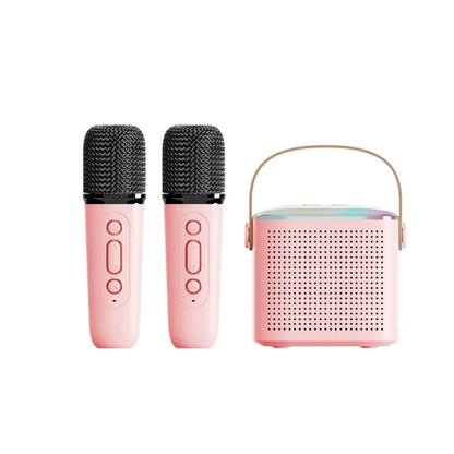 Karaoke Machine Bluetooth Speaker With 2 Wireless Mics - Toofy