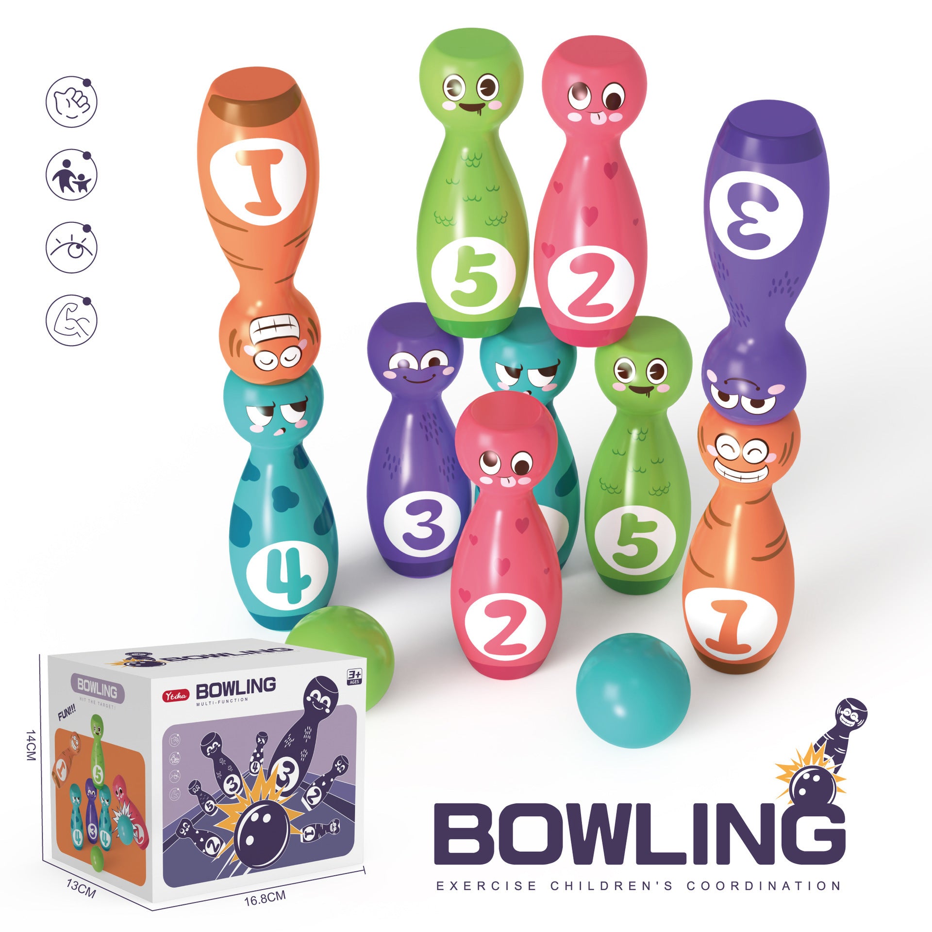 Children's Bowling Toys - Toofy