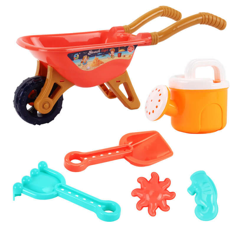 Beach Toy Stroller 6-Piece Set - Toofy