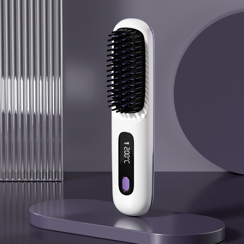 Wireless Hair Straightener Brush - Toofy