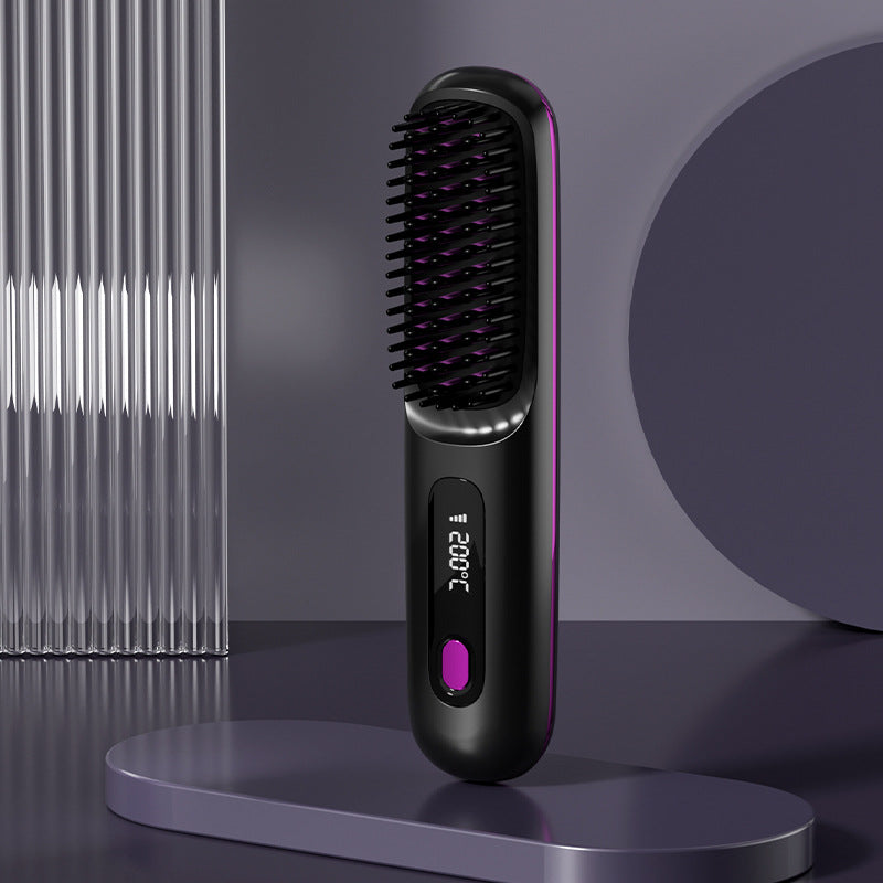 Wireless Hair Straightener Brush - Toofy