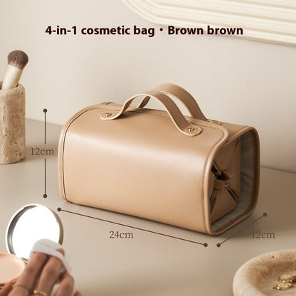 Portable Large Capacity Folding Cosmetic Bag